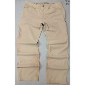Under Armour (38x34) Tan Men's Strtaight Fit Khaki Dri-Fit Pants